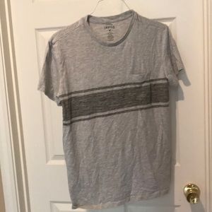 Grey on grey indigo shirt